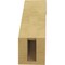 Ekena Millwork 3-inch W x 8-inch D x 8-inch H Del Monte Rough Cedar Woodgrain TimberThane Knee Brace, Primed BRCUR03X08X08DELRCPR - alternate 2